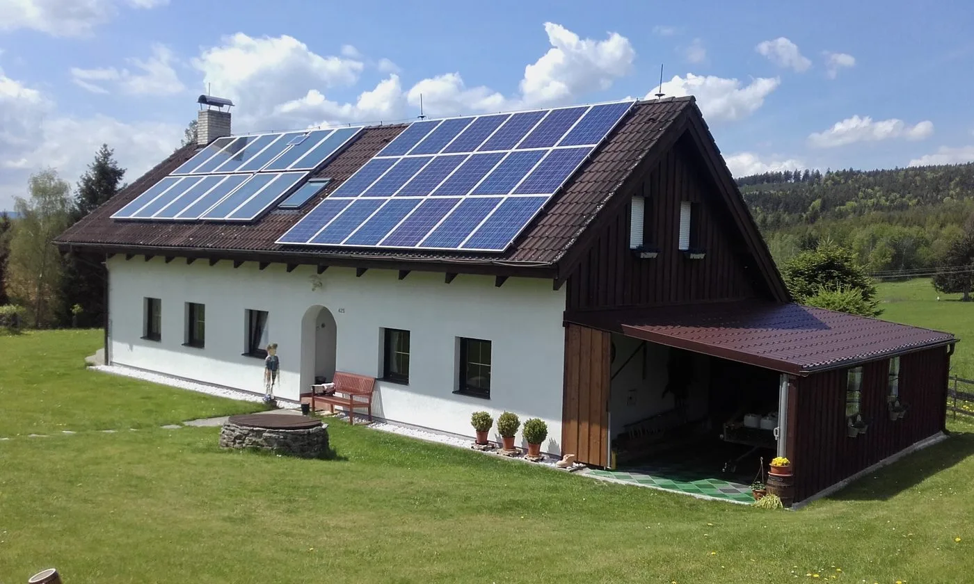 Fotovoltaika na rodinném domě