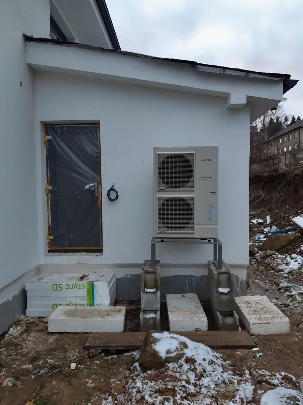 Plynové topení rekonstrukce, České Budějovice