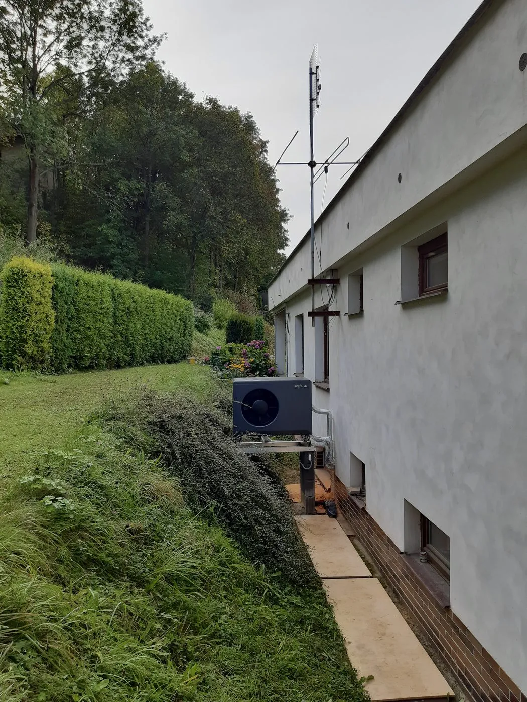 Kotelna s akumulací tepla, novostavba